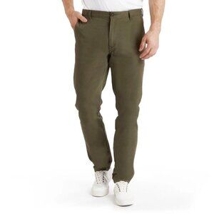 Mott & Bow Olive Green The Twill Chino Charles Casual Pants - Men's 38x30